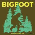 Bigfoot 2025 7" x 7" Mini Wall Calendar