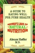 Hoffers Laws Of Natural Nutrition A G