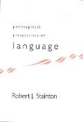 Philosophical Perspectives On Language