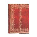 Paperblanks Foiled Flexi Old Leather Collection Hardcover Mini Lined Wrap Closure 176 Pg 85 GSM
