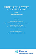 Properties, Types and Meaning: Volume I: Foundational Issues