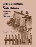 Virginia Genealogies and Family Histories: A Bibliography of Books about Virginia Families