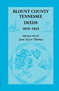 Blount County, Tennessee, Deeds 1819-1833