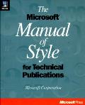 Microsoft Manual Of Style For Technical Pub 1st Edition