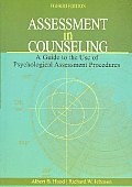 Assessment In Counseling A Guide To The Use Of