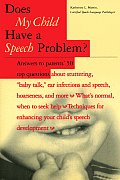 Does My Child Have A Speech Problem