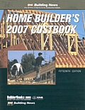 Bni Home Builder's Costbook 2007 (Building News Home Builder's Costbook)