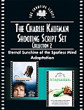 Charlie Kaufman Shooting Script Set Collection 2 Eternal Sunshine Of The Spotless Mind & Adaptation