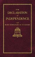 Declaration Of Independence With Short Biographies of its Signers