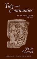 Tide & Continuities Last & First Poems 1995 1938