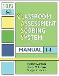 Classroom Assessment Scoring Systemclass Manual K 3