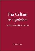 The Culture of Cynicism: Food Shortage, Proverty, and Deprivation