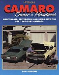 Camaro Owners Handbook Maintenance Restorati