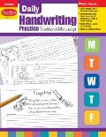 Daily Handwriting Practice: Traditional Manuscript, Kindergarten - Grade 6 Teacher Edition