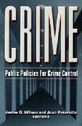 Crime Public Policies For Crime Control