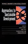 Approaches to Sustainable Development: The Public University in the Regional Economy