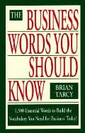 Business Words You Should Know