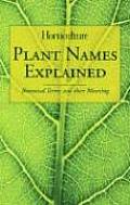 Horticulture Plant Names Explained Botanical Terms & Their Meaning