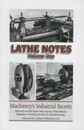 Lathe Notes Volume 1