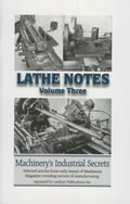 Lathe Notes Volume 3