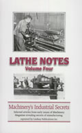 Lathe Notes Volume 4