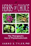 Herbs Of Choice The Therapeutic Use Of