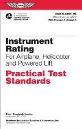 Instrument Rating Practical Test Standards for Airplane, Helicopter and Powered Lift (2024): Faa-S-8081-4e
