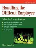 Handling The Difficult Employee
