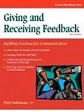 Giving & Receiving Feedback