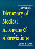 Dictionary Medical Acronyms & Abbreviations