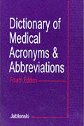 Dictionary Of Medical Acronymns & Abbrevia 4th Edition