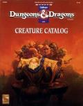 Creature Catalog: Dungeons And Dragons: Challenger Series: D&D RPG: TSR 9438