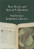 Rare Books and Special Collections in the Smithsonian Institution Libraries