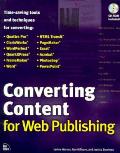 Converting Content For Web Publishing
