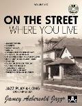 Jamey Aebersold Jazz -- On the Street Where You Live, Vol 132: Book & CD