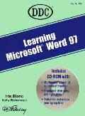 Learning Microsoft Word 97 with CDROM