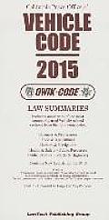 2015 Vehicle Code: Qwik Code California
