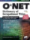 O Net Dictionary Of Occupational Titles 2nd Edition