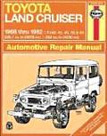 Toyota Land Cruiser Automotive Repair Manual 1968 Thru 1982 Fj40 43 45 55 60