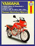Yamaha XJ600S Seca II & Diversion & XJ600N Fours US 1992 1996 UK 1992 1995 598cc