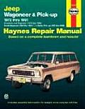 Cherokee & Wagoneer 1972-83, Grand Wagoneer 1984-91 & J-Series Pick-Up 1972-88