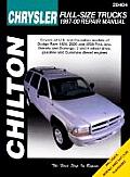Chrysler Full Size Trucks Repair Manual 1997 2000