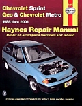 Haynes Chevrolet Sprint & Geo Metro Automotive Repair Manual