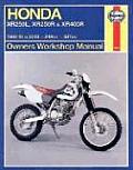 Haynes Honda Xr250l Xr250r & Xr400r Owners Workshop Manual 1986 2003