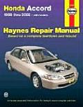 Honda Accord Automotive Repair Manual 1998 Thru 2002