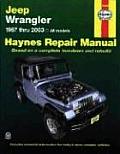 Jeep Wrangler Automotive Repair Manual 1987 2003 All Models