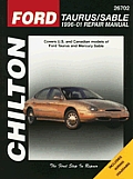 Chiltons Ford Taurus Sable 1996 To 2001