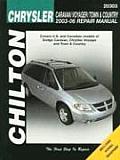 Chrysler Caravan Voyager Town & Country 2003 06 Repair Manual Covers U S & Canadian Models of Dodge Caravan Chrysler Voyager & Town & Country