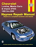 Chevrolet Lumina & Monte Carlo 1995-05