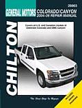 Chilton General Motors Colorado Canyon 2004 06 Repair Manual